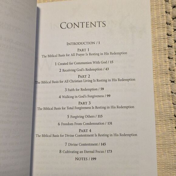 Resting in His Redemption Book - Picture 5 of 6